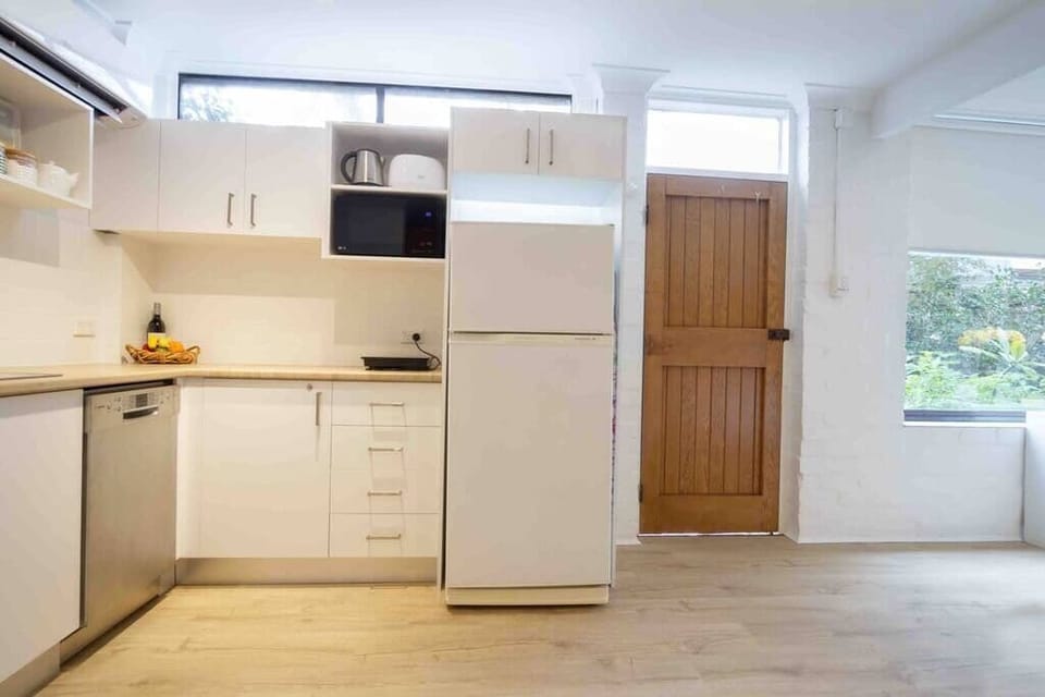 Studio, Patio | Private kitchen