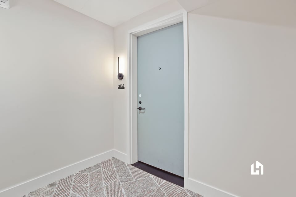 Welcome home! Stylish entry with modern design elements.