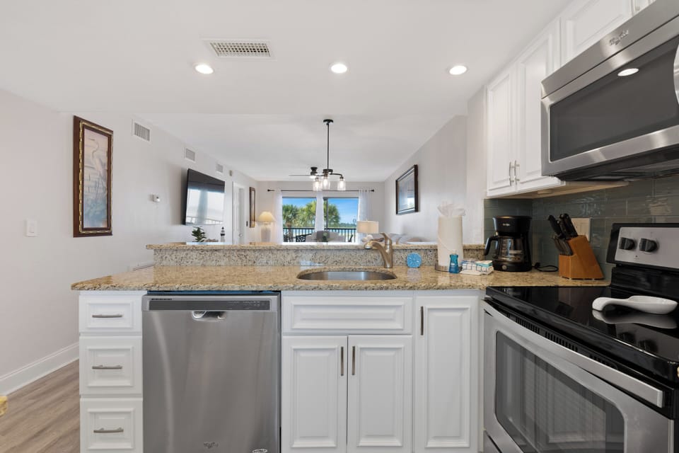 Every appliance you would need for your stay