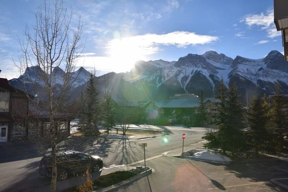 Mountain views from your private balcony