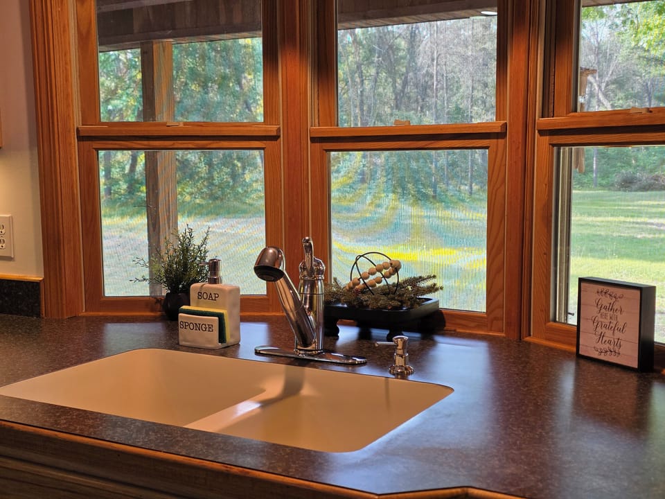 Kitchen, beautiful views