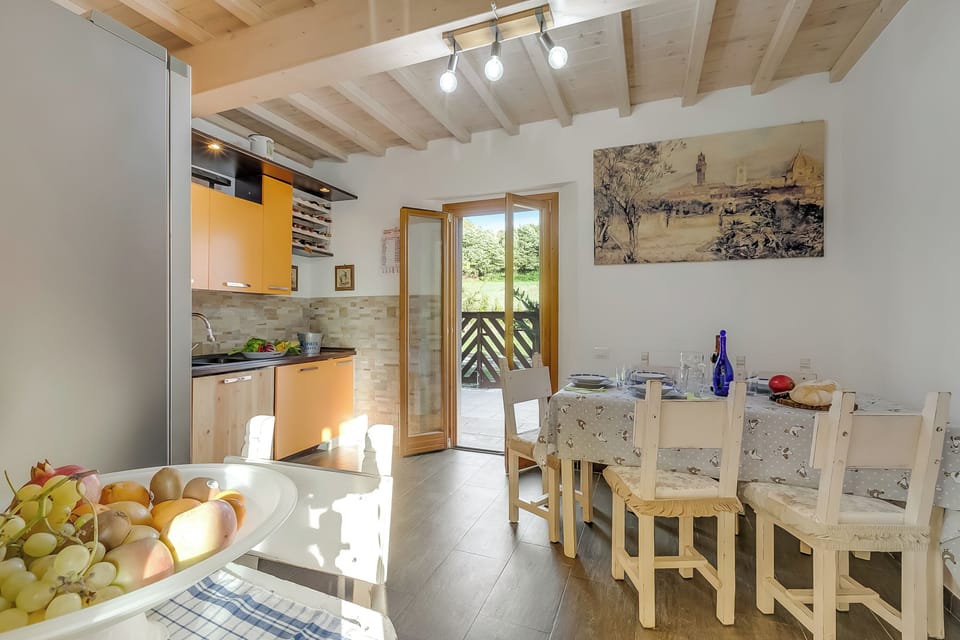 Kitchen and dining area