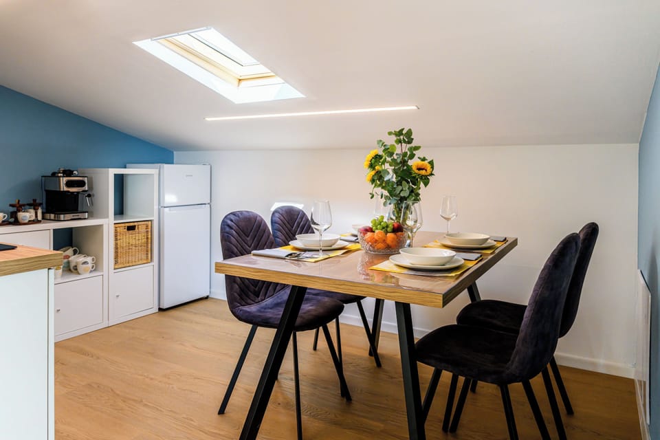 Kitchen and dining area