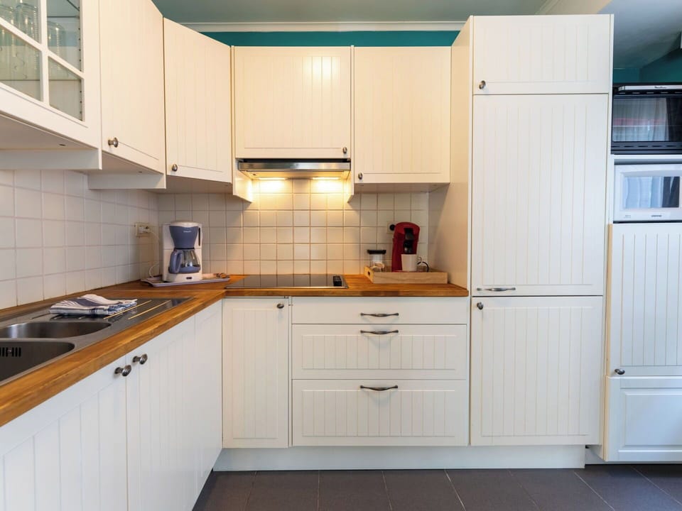 Kitchen, Cabinetry, Kitchen Appliance, Major Appliance, Countertop, Wood, Interior Design, Kitchen Sink, Flooring, Cupboard