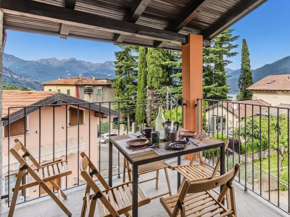 Furniture, Chair, Table, Porch, Balcony, Outdoor Furniture, Outdoor Table, Shade, Kitchen & Dining Room Table, Eco Hotel