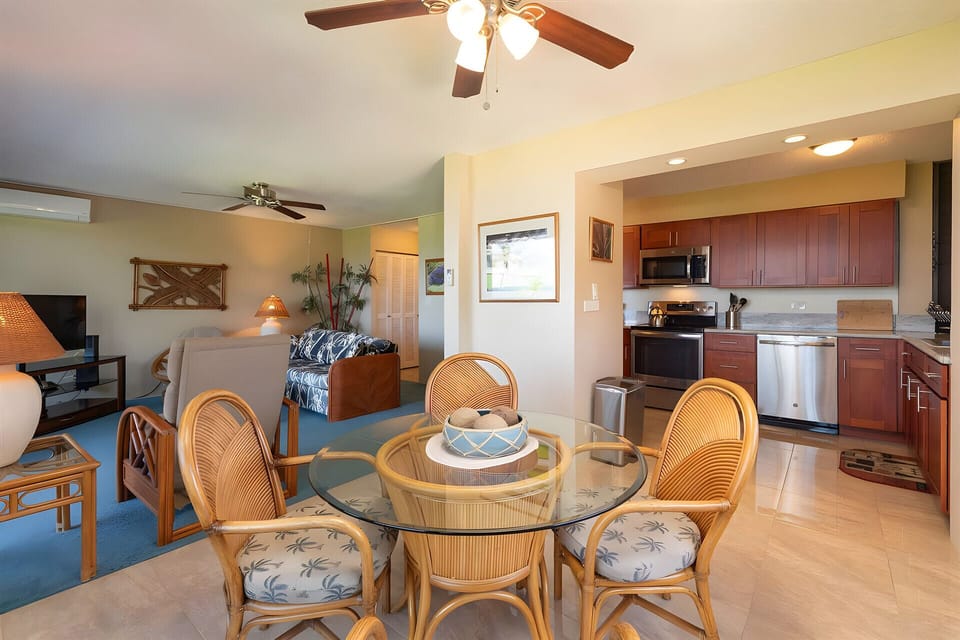 Dining Area With Kitchen View