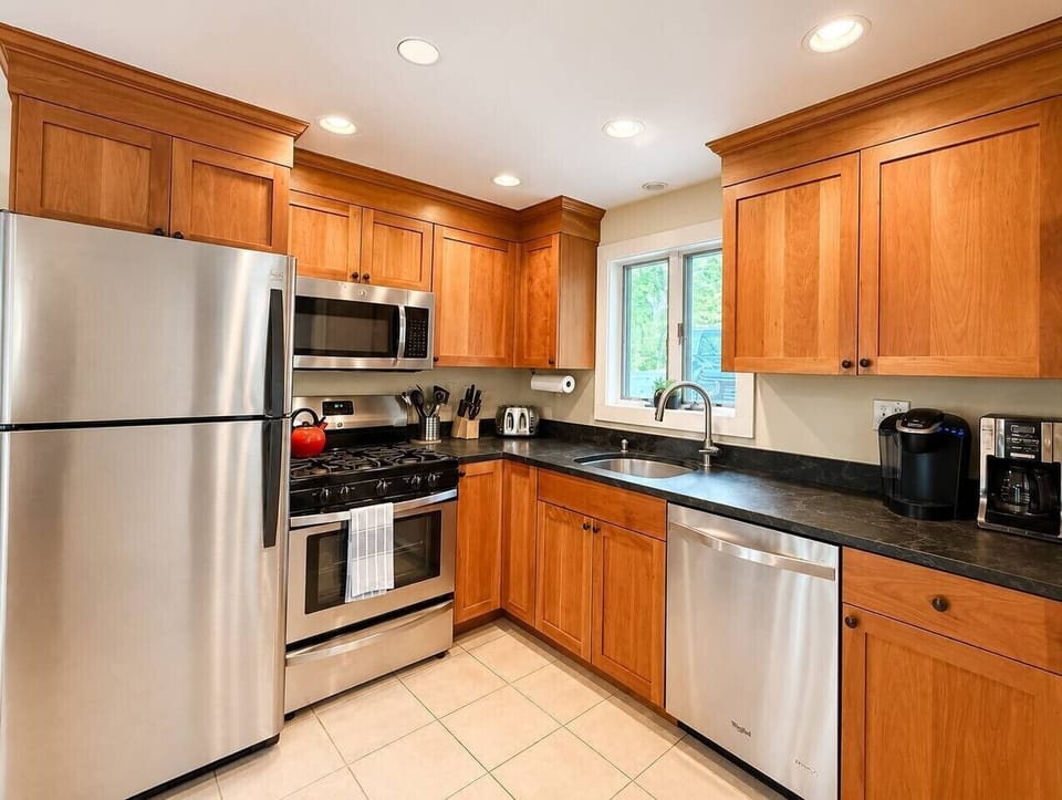 Well-equipped kitchen ready for every stay