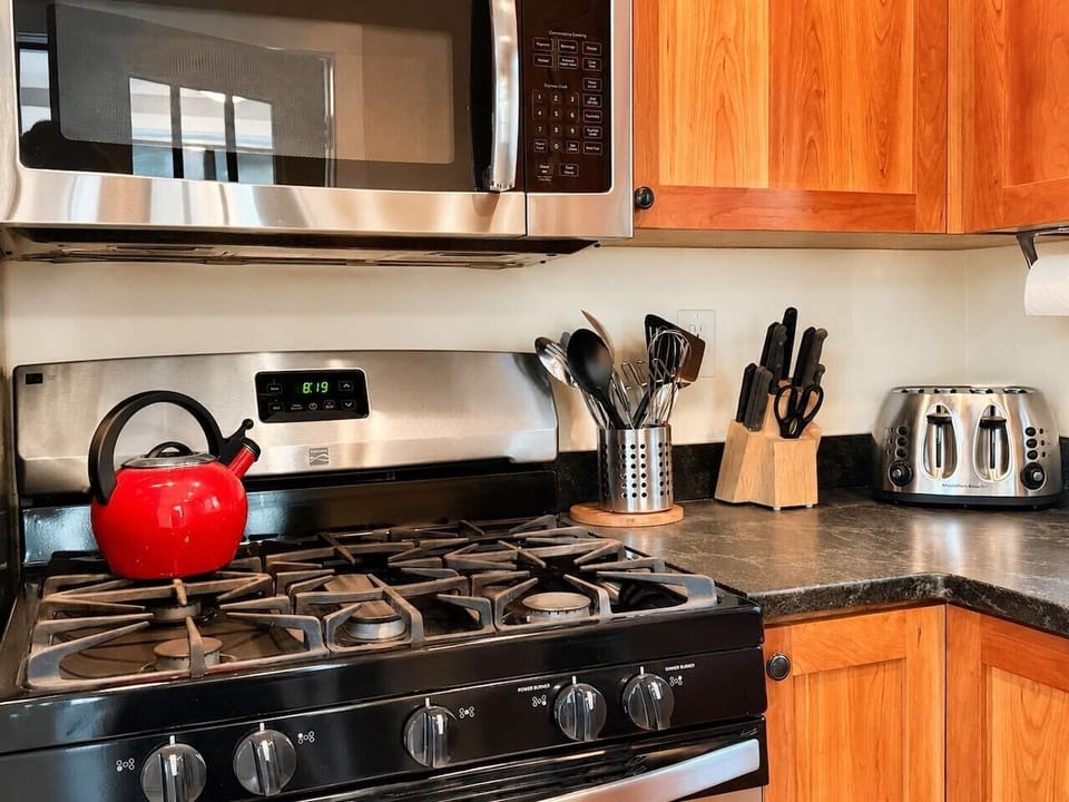 Cozy space to cook and gather together