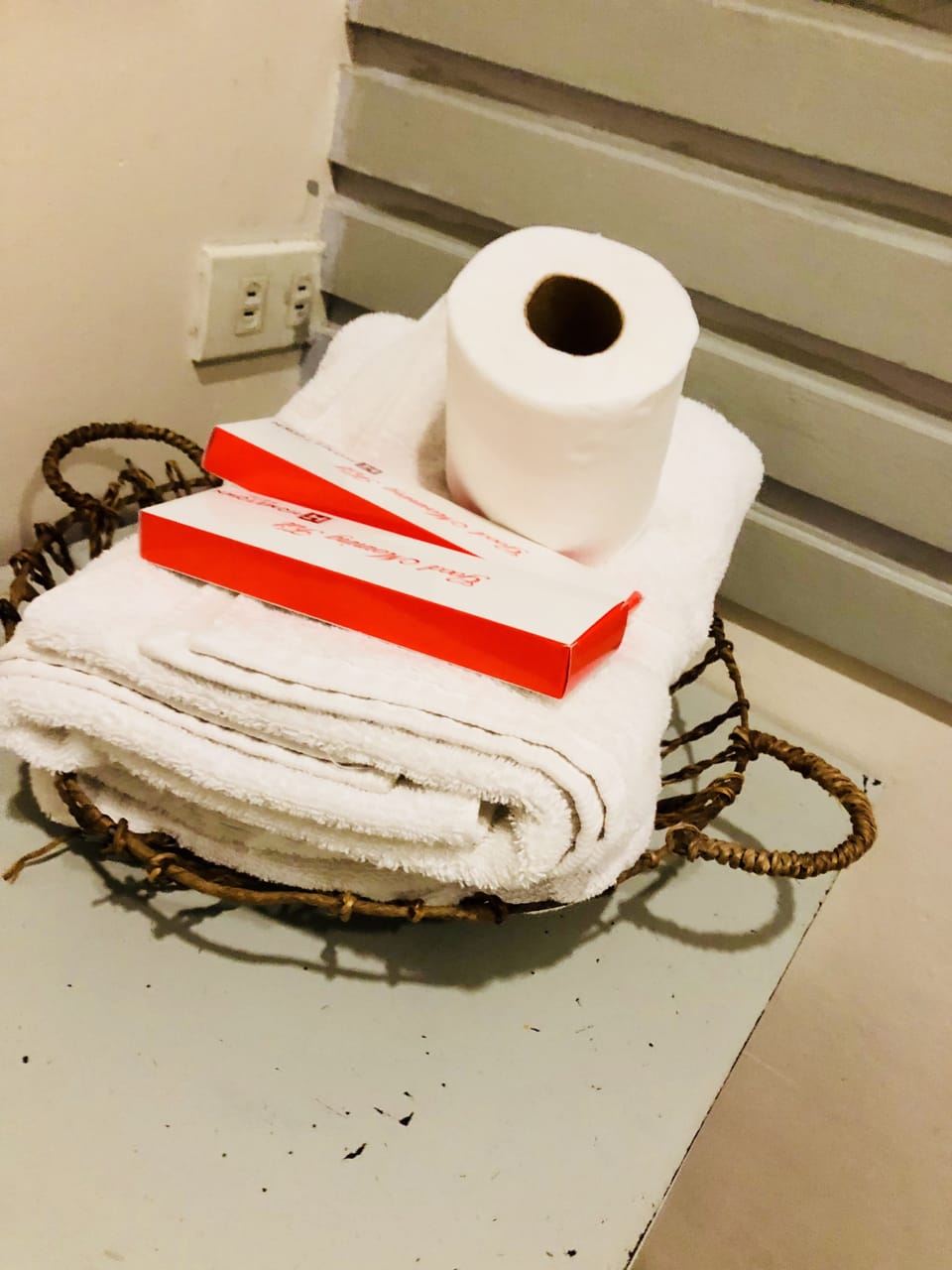 Shower, towels