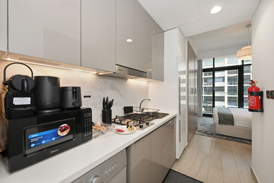 Apartment, Balcony | Private kitchen