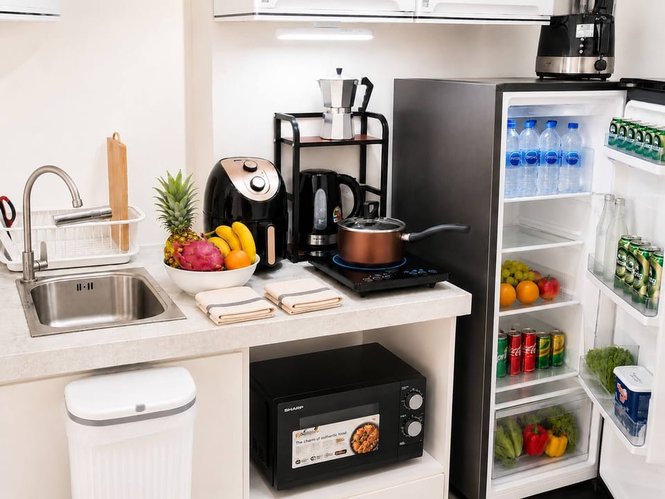 Apartment, 1 Bedroom, Balcony, Ocean View | Private kitchen