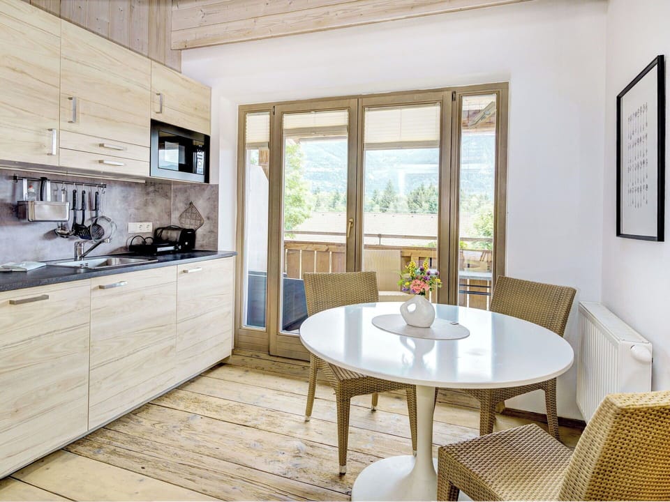 Furniture, Interior Design, Wood, Flooring, Floor, Room, Ceiling, Table, Chair, Kitchen & Dining Room Table