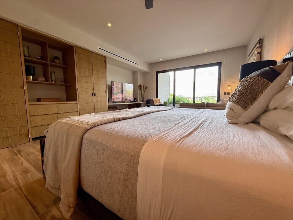 Luxury king-size bed