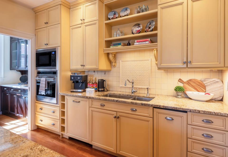 Massive gourmet kitchen with plenty of room to cook