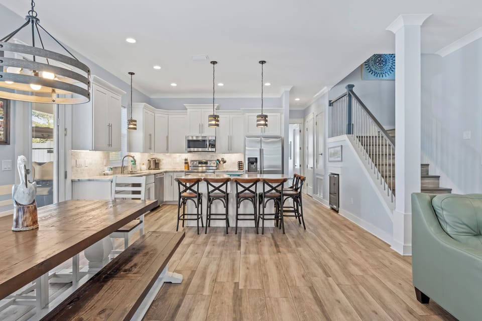 Dining and Kitchen Areas