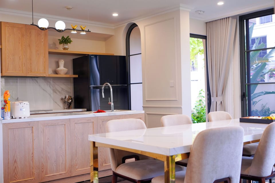 Villa, 2 Bedrooms, Private Pool, Sea View | Dining
