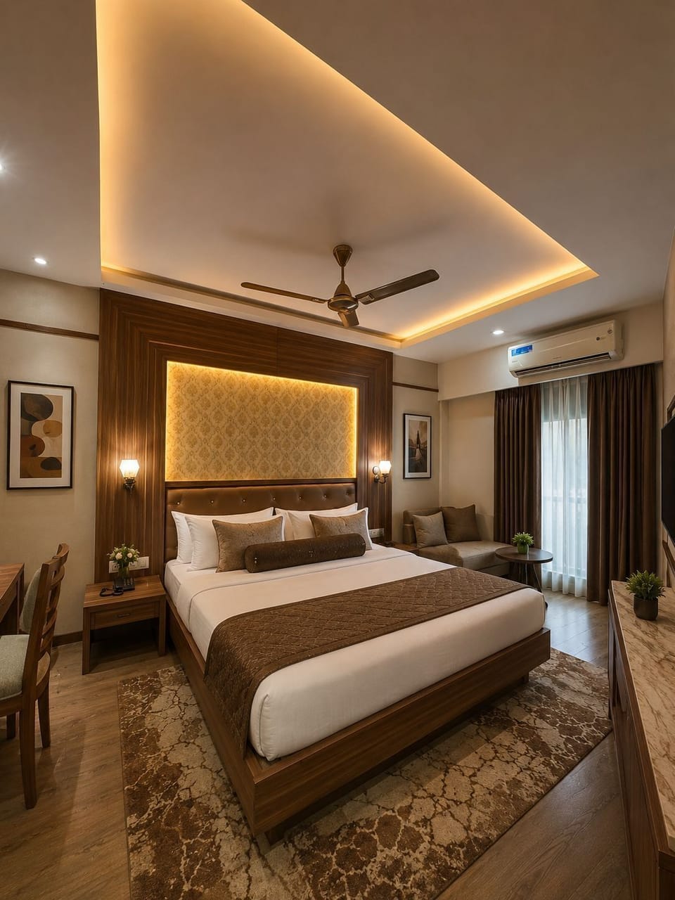 Deluxe Double Room | Desk, WiFi (free)