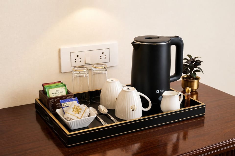 Twin Room, Balcony | Coffee and/or coffee maker