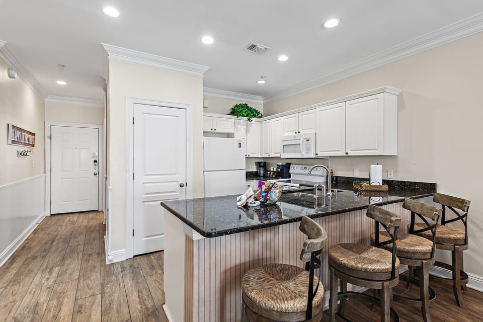 Emerald Dunes 502 - Large Kitchen, Living, and Dining Area with Gulf Views Galore!