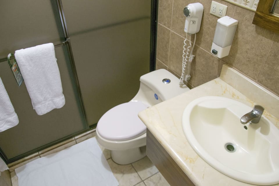 Superior Room, 1 Double Bed | Bathroom | Free toiletries, towels