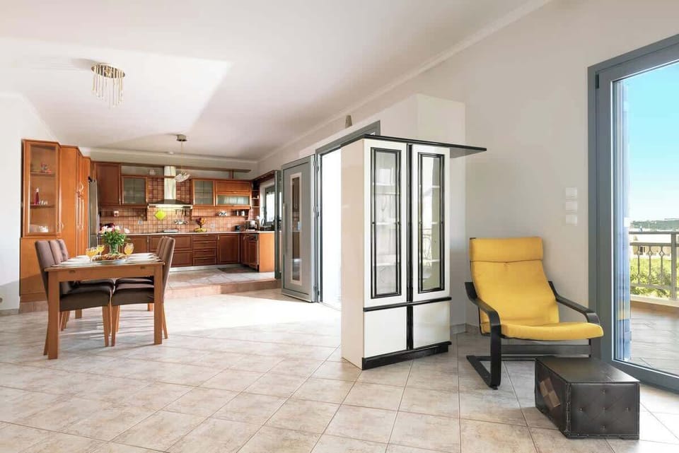 Large open-plan interiors create a bright and welcoming atmosphere.
