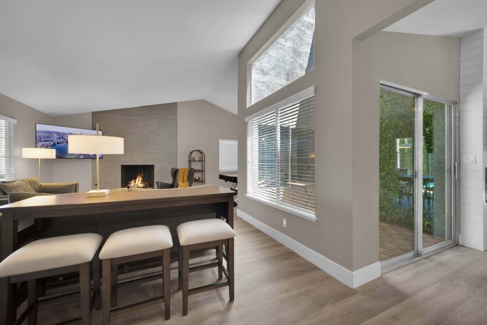 Enjoy the ease and accessibility of a beautifully renovated single-story home with no stairs to climb.