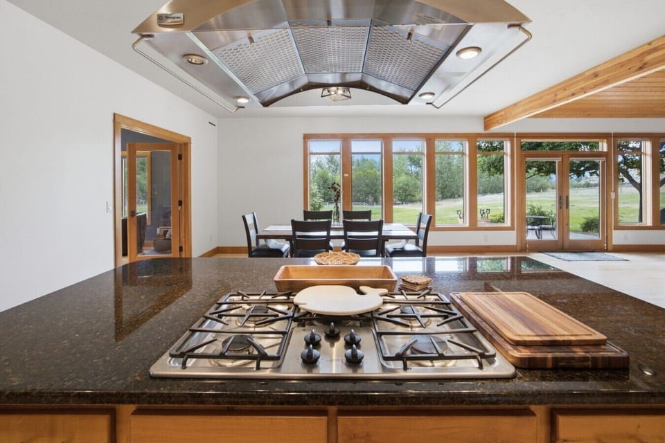 Gas Burning Stove Top