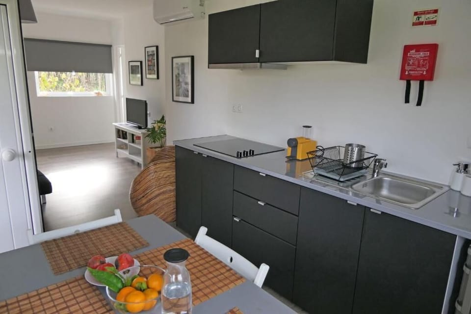 Apartment, 2 Bedrooms, Patio, Garden View | Private kitchen | Highchair