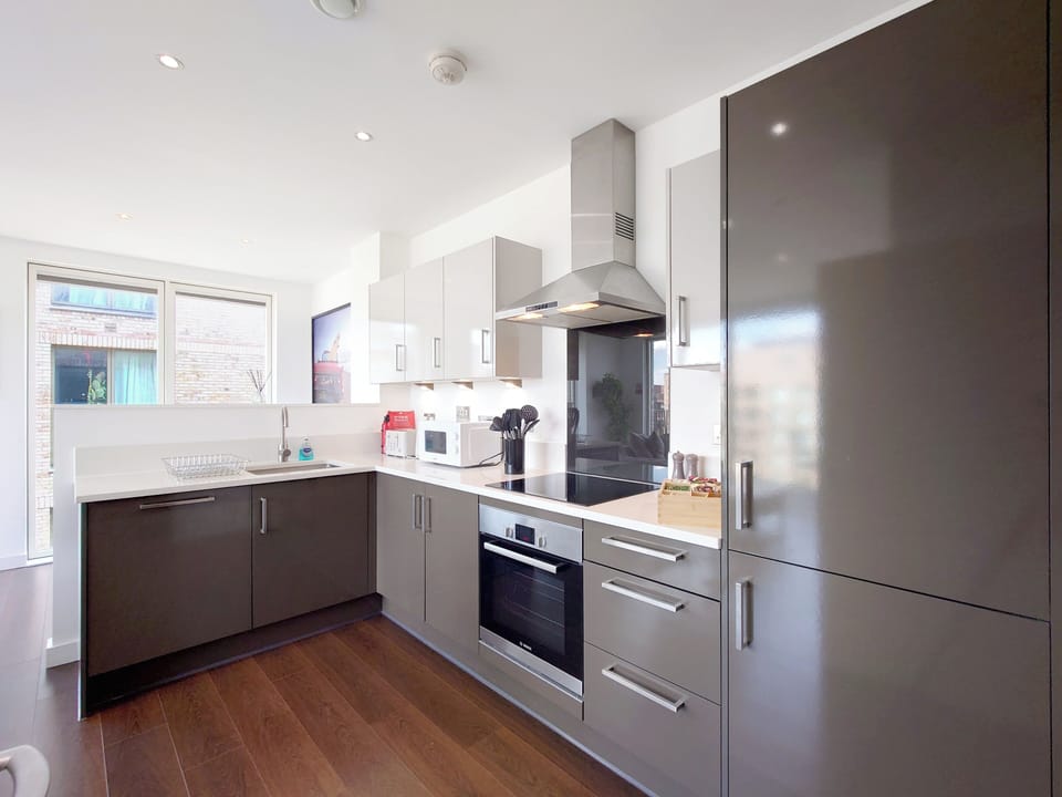 Comfort Apartment, River View | Living area