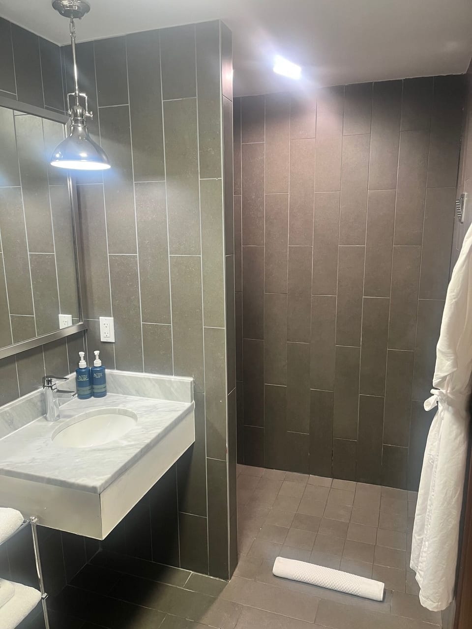 Free toiletries, hair dryer, towels, soap