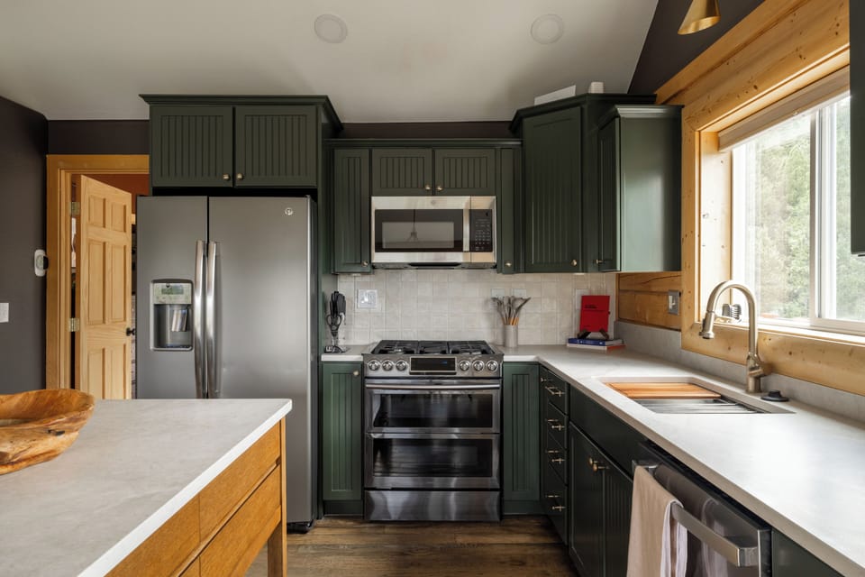 Gas range for the best cooking experience. 