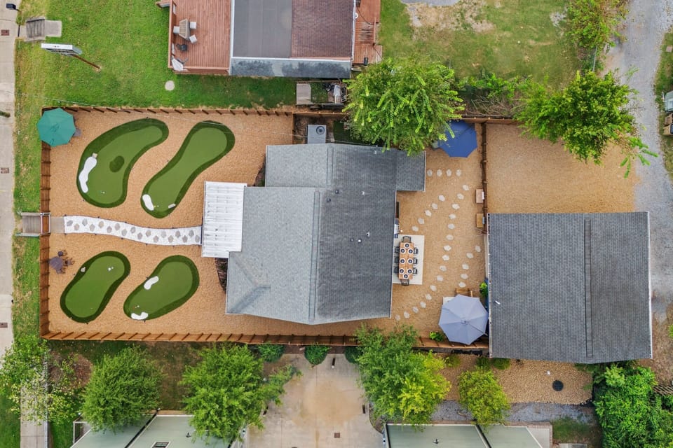 Birdseye view of Nashville's Trinity Country Club.