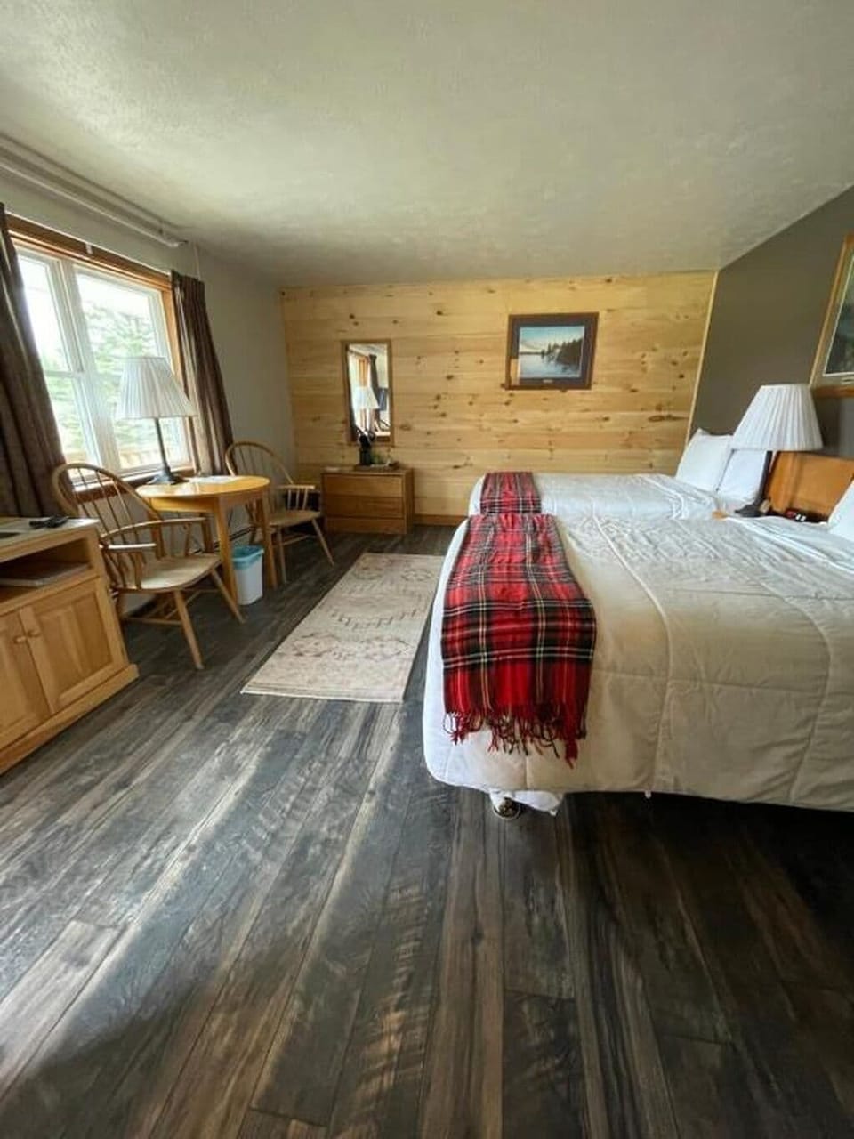 Standard Double Room, 2 Double Beds | Desk, blackout drapes, WiFi (free)