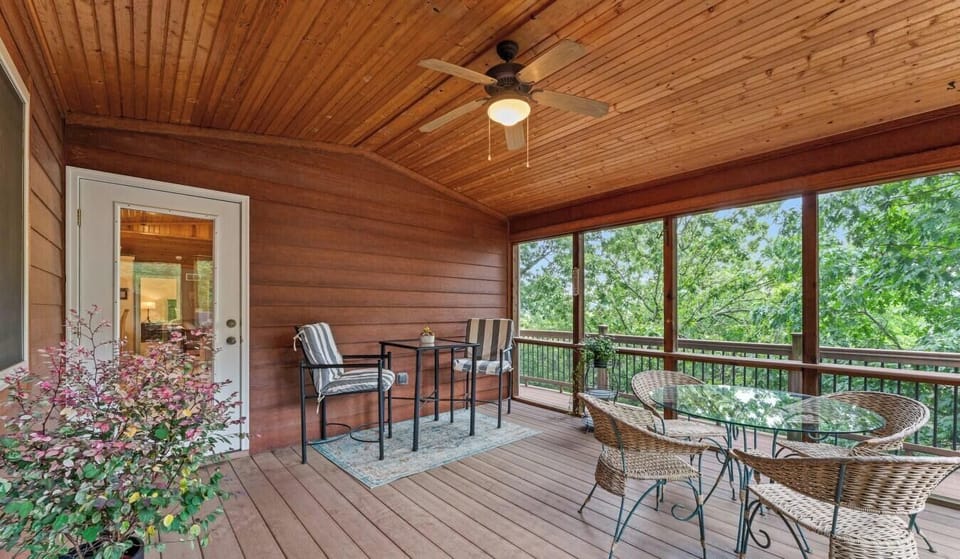 Screened in Deck | River View | Outdoor Living Space