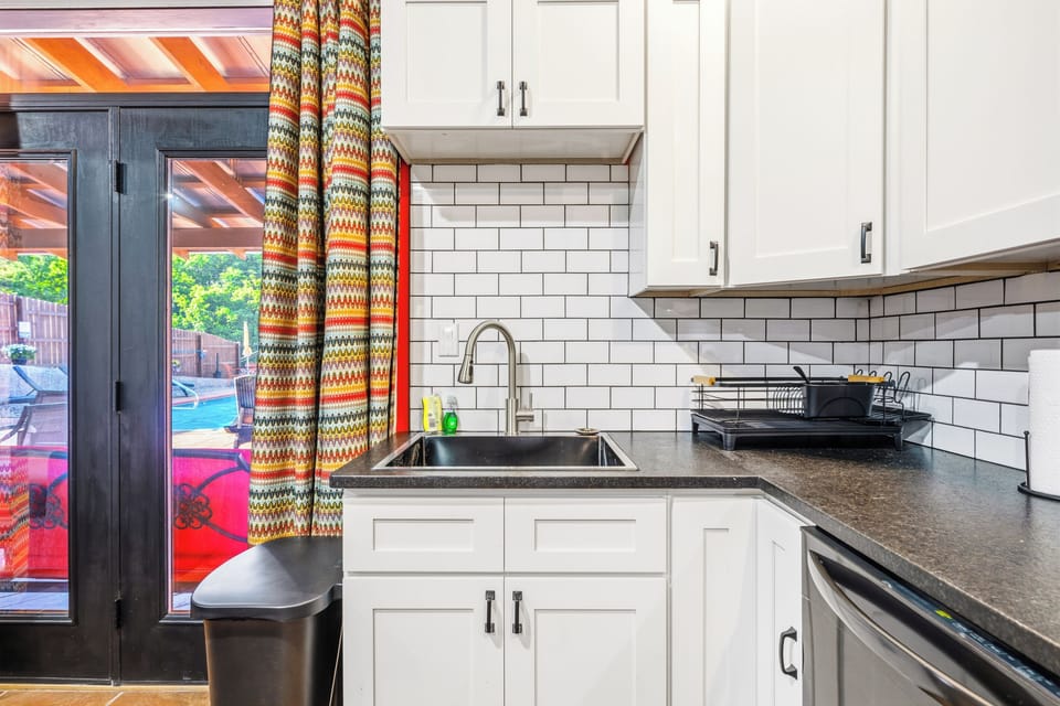 Fully equipped kitchen ready for your crew