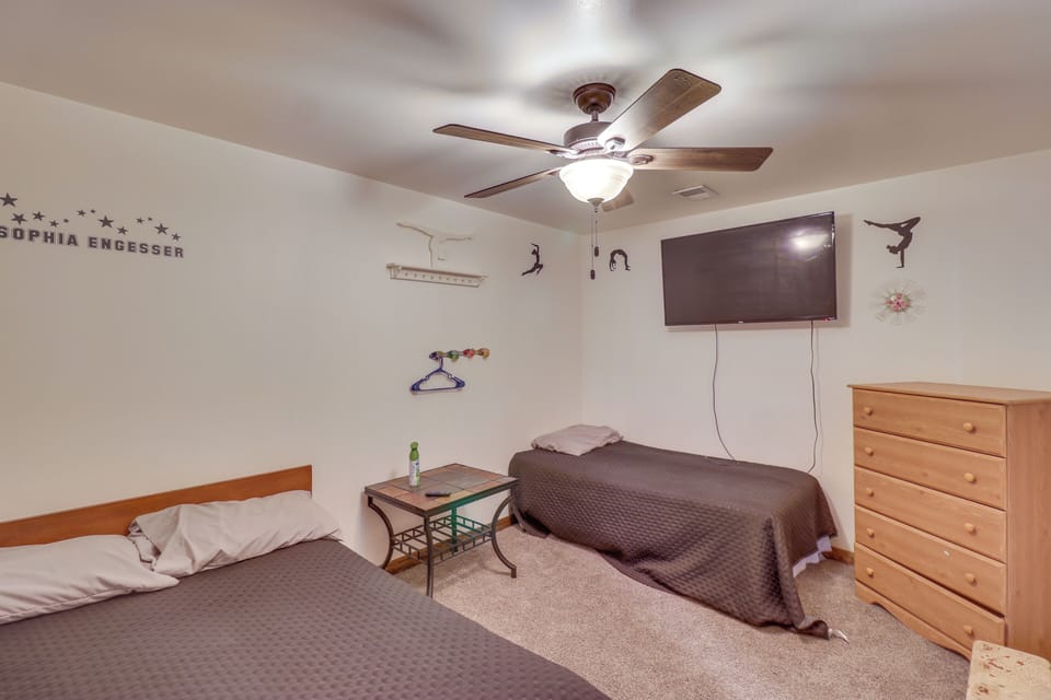 Closed-Off Sleeping Area 1 | Studio Suite | Full Bed | Twin Bed