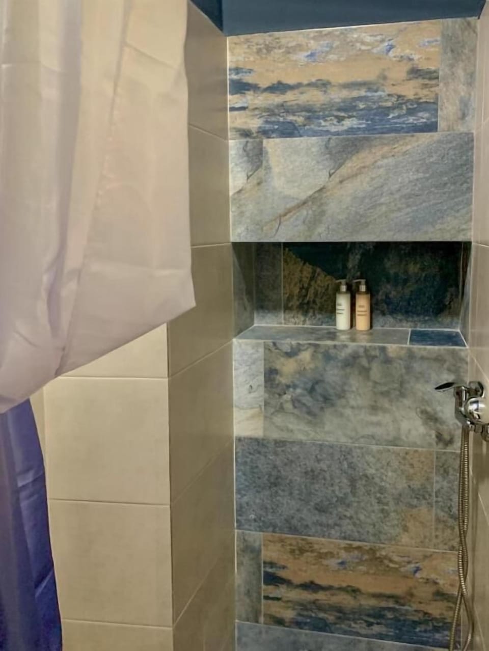 Free toiletries, hair dryer, towels, soap