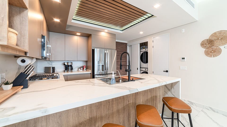 Gourmet kitchen island