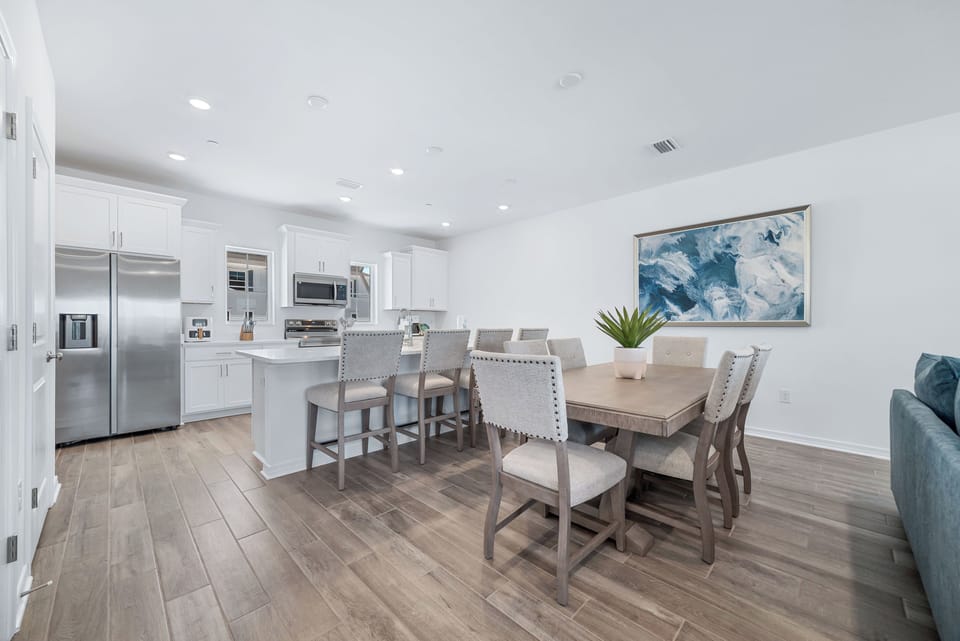 Dining area and Kitchen