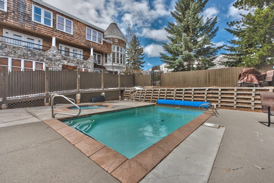 Communal heated pool
