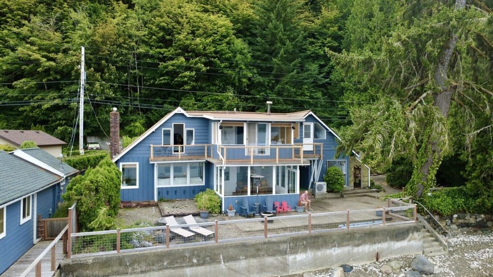 Private waterfront home