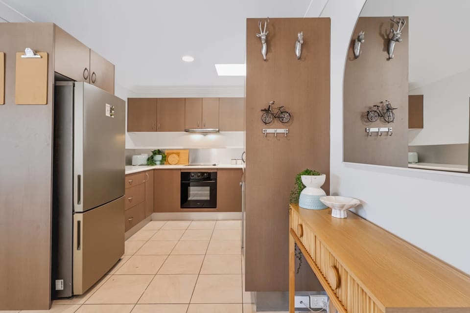 Fully equipped kitchen with everything you need
