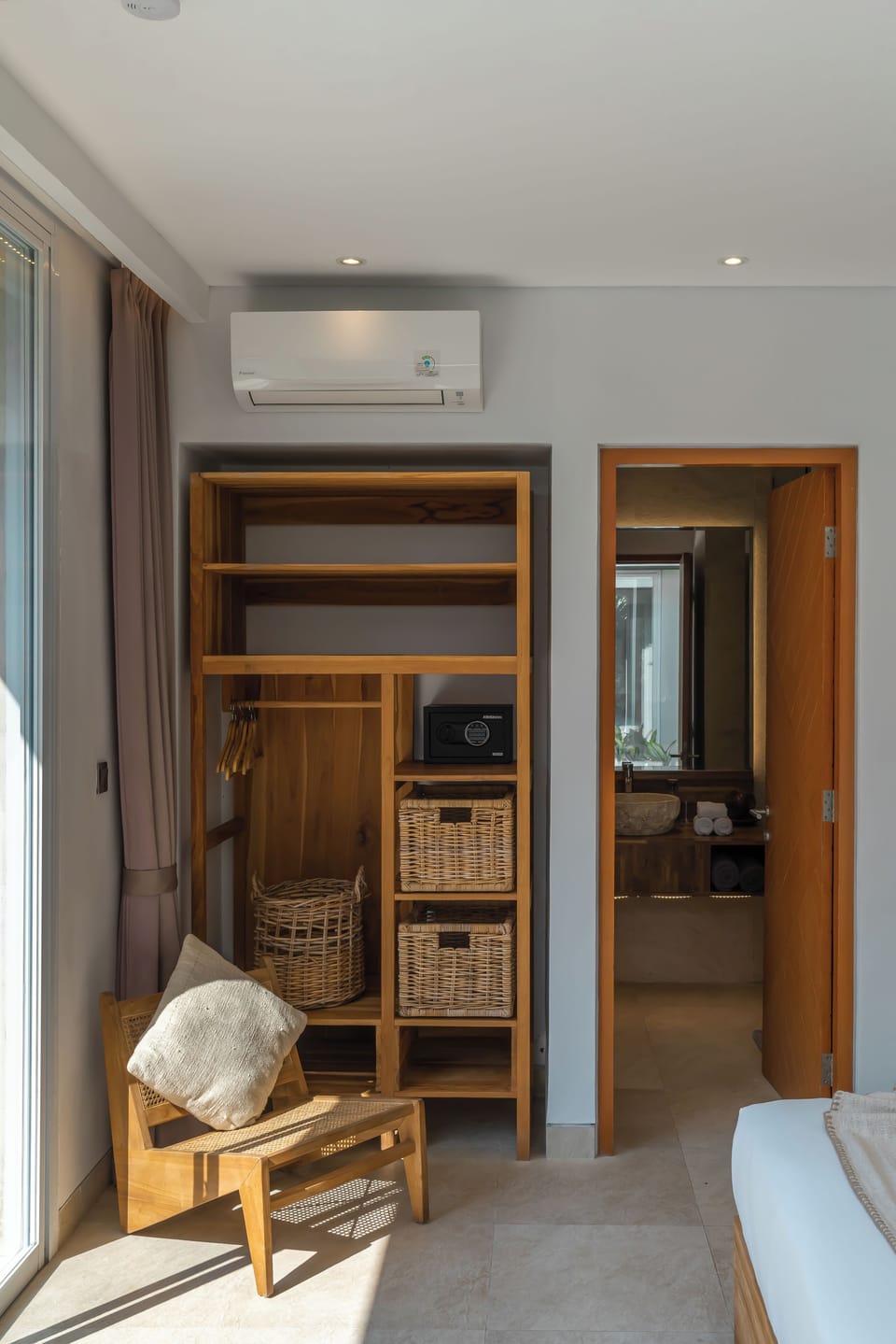 Luxury Villa, Patio, Garden View | In-room safe, desk, laptop workspace, iron/ironing board
