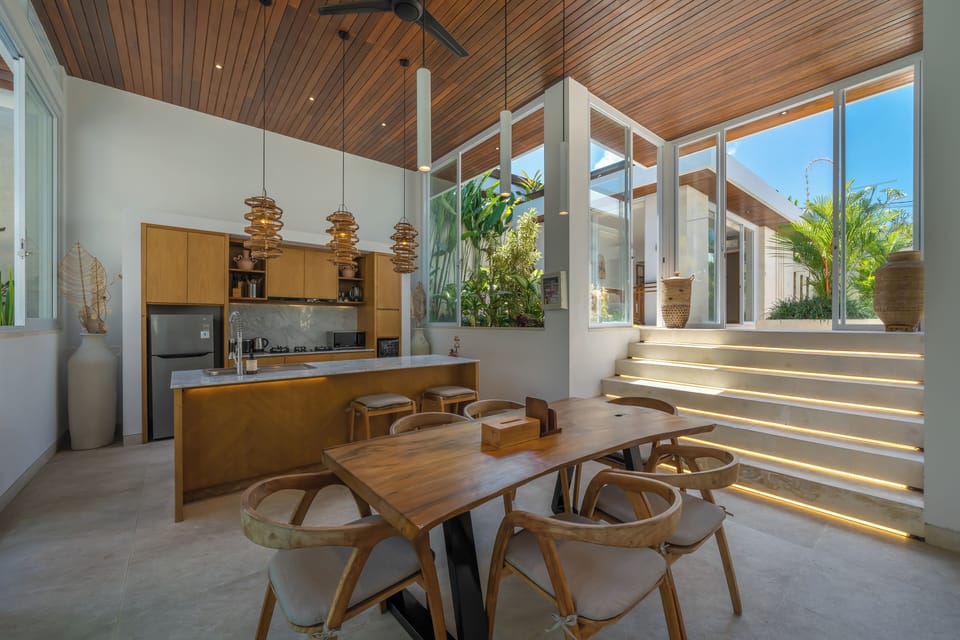 Luxury Villa, Patio, Garden View | Dining room
