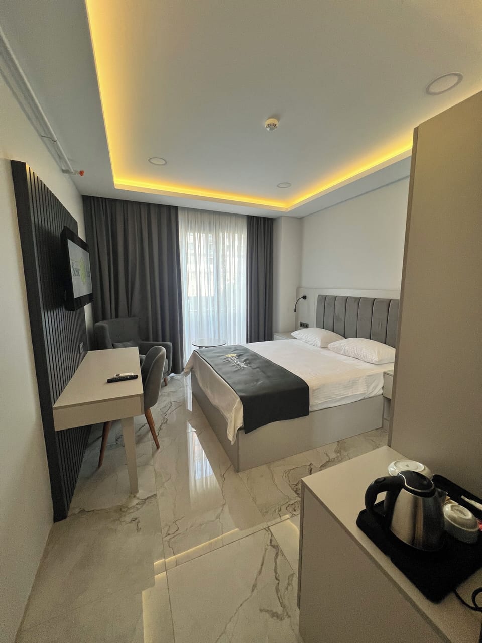 Deluxe Double Room, City View | In-room safe, desk, soundproofing, iron/ironing board (on request)