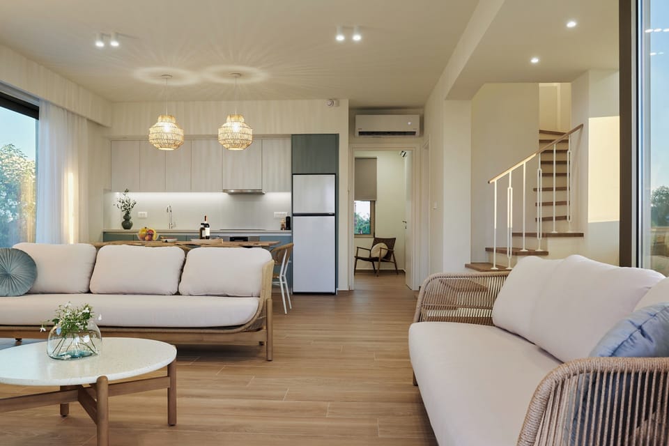 Comfort Villa, Sea View | Living area | Smart TV, Netflix, streaming services