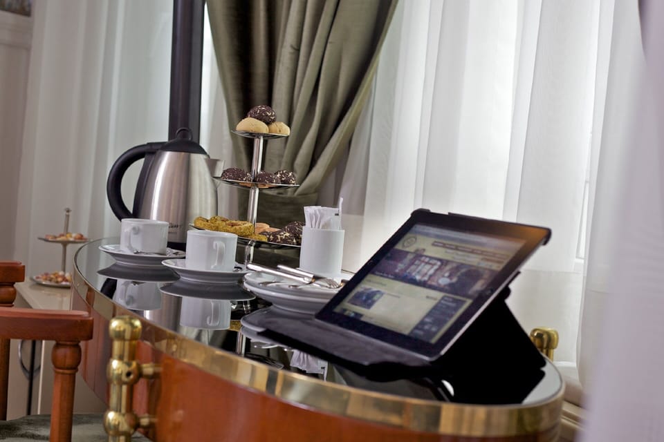 In-room business center