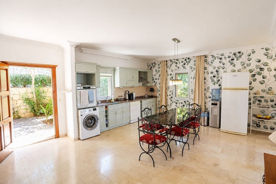 Villa, 2 Bedrooms, Sea View | Private kitchen | Full-size fridge, oven, stovetop, dishwasher