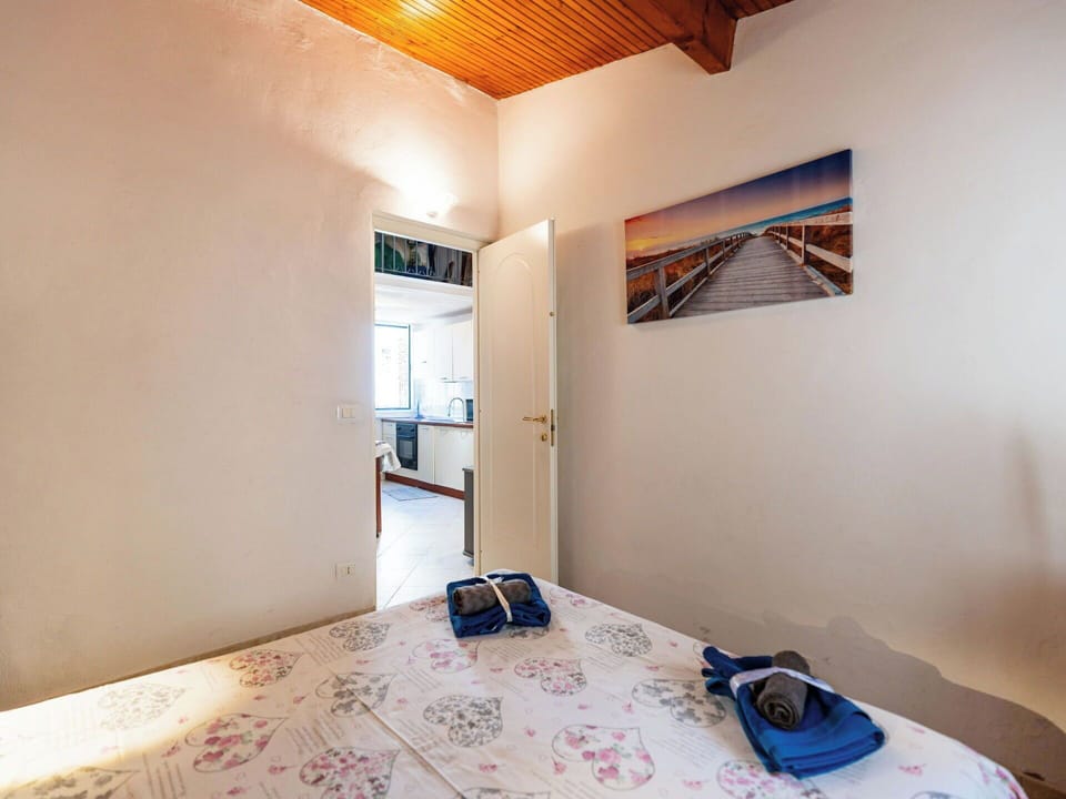 Wall, Floor, Flooring, Wood, Interior Design, Bedroom, Bed, Ceiling, Room, Bed Sheet