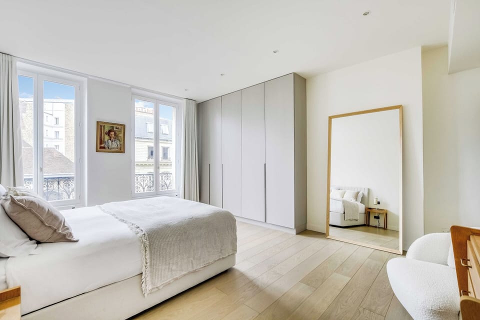 Apartment | 1 bedroom, laptop workspace, iron/ironing board, bed sheets